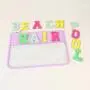 Keymay Hot Sale USA Free Shipping 10 Colors Toiletry Pouch Flat PVC Cosmetic Bag Clear Makeup Bag Transparent Cosmetic Bag