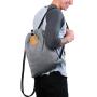 HMWPE Fabric Shoulder Bag Avoid Theft Backpack Waterproof Drawstring Level 5 Cut Resistant Anti-theft Bag With Lock