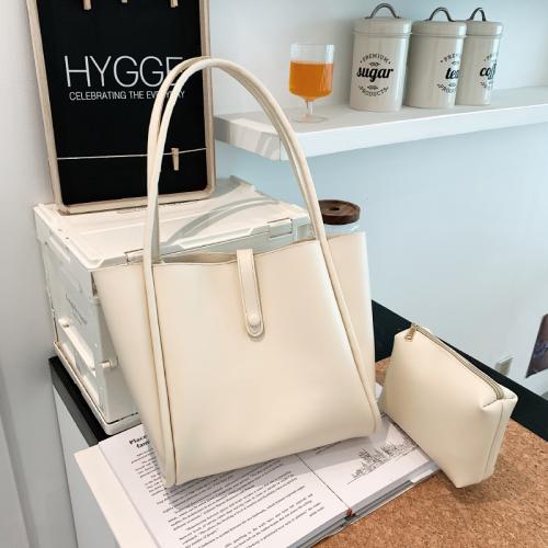 Custom Tote Bag storage bag Large capacity  single shoulder decorative zipper niche design plus logo