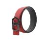 Customized leather belt removable buckle branded reversible genuine leather belts for men