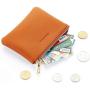 Gelory Factory Wholesale Genuine Leather Coin Purse Pouch Change Purse With Zipper For Men Women