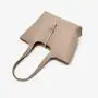 Wholesale Customize PU Leather Handbag Fashion Women's Large Capacity Shoulder 2024 Trending Fashion Tote Bag