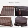 Custom Made Luxury Genuine Crocodile Skin Leather Women Ladies Evening Party Clutch Bag Purse