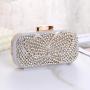 Women Evening Clutch Bag Wedding Ladies Party Purse Lady Clutches Bags Rhinestone Butterfly Pattern Clutch Evening Bags