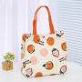 2024 New Original Mummy Bag Small Portable Cartoon Canvas Shopping Bag Simple Design