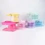 Large Capacity Portable Women Waterproof Makeup Brush Organizer Bag Transparent PVC Cosmetic Bag With Handle
