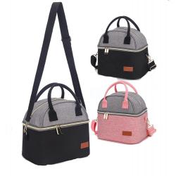 Gelory Wholesale Reusable Picnic Insulated Cooler Bag Kids School Lunch Bag With Shoulder Strap