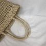 Novel design in 2019 low cost ladies brown hand rattan bags