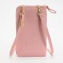 PU Leather Travel Water Proof Portable Ladies Shoulder Mobile Phone Bag Custom For Phone Women carteras para mujer