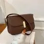 New fashionable high-end niche simple one shoulder crossbody bag