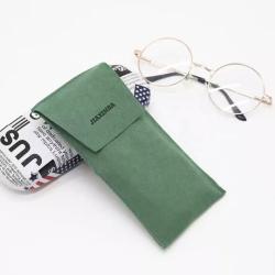 Custom Logo Printed Envelope Microfiber Bag For Glasses Luxury Microfiber Jewelry Pouch Bag