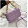 Chain Square Women Shoulder Bag Handbag Magnetic Buckle Handbags Brands China Pu Leather Wholesale Women Messenger Bags