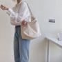 New Design Luxury Nylon Bag Big Capacity Fashion Solid Color Soft Shoulder Bag Women Recreation Hand Bag Simple Korean' Handbags