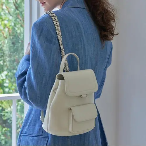 Factory Custom Best Selling PU School Backpack Women Fashion 2024 New Arrival Fashion Backpack