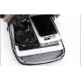 HR154 Hot Sale Simple Men's Nylon Lock Bag USB Charge Vertical Square Shape Travel Chest Bag Fashion Shoulder Messenger Bag