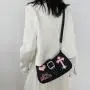 Hot Sale Dark Cross Design Women Underarm Bag Cool cross Style Handbag