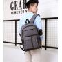 ZF176 New Leisure Backpack Man Outdoor Travel Bag Fashion Retro Canvas Shoulder Bag Large Capacity Waterproof Student Schoolbag
