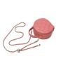 2024 Custom Embroidery Genuine Leather Round Handbag For Women Ladies Luxury Bag