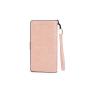Custom Vegan Leather Coin Purse Long Designer Women Wallet Direct Factory Oil Wax Multi Card Wallets