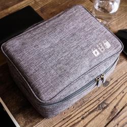 KBW080 2023 Popular Data Cable Storage Box Charger Digital Bag Headset Storage Bag U Disk Multi-function Storage Bag