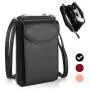 Soft and Durable PU Leather Crossbody Cell Phone Bag for Women Wallet Purse