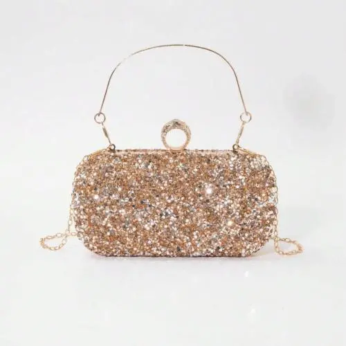 Fashion Glittering Handbag Ladies Clutch bags Party Handbag Wedding Purses Woman Shoulder bag