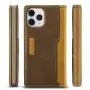 Custom leather flip phone case card holder phone back card holder leather mobile phone case