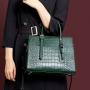 bolsas para mujer Retro Fashion Women Genuine Leather Alligator Handbags taschen China Wholesale Lady Bags bolsos-para-mujeres-