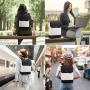 LOVEVOOK 14 15.6 17 Inch Waterproof Cover Rolltop Laptop Backpacks Men Anti-Theft University School Bags Women's Elegant Daypack