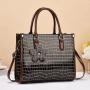 2024 Newest big sizes high quality Pu leather Women's Bags Trendy Fashion Luxury Designer Tote Handbags For Women