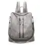Classic solid color women's large capacity backpack