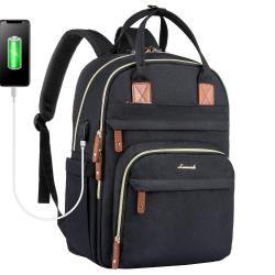 LOVEVOOK 2022 Unisex 15.6 inch large Anti-Theft Business laptop Backpacks with Lock School Bookbag Men & Women Travel Backpack