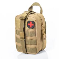 outdoor multi-function Camping Tactical Waist Bag Emergency Survival Medical Bag First Aid Kit Molle Pouch