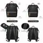LOVEVOOK wholesale small purse Lightweight daily use bags with USB ladies causal office school mini laptop backpacks for women