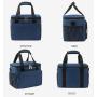 ZR912 Cooler Bag Outdoor Oxford Portable Picnic Bag 15L Waterproof Food Drink Ice Insulated Box Lunch Bag Travel Customized logo