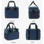 ZR912 Cooler Bag Outdoor Oxford Portable Picnic Bag 15L Waterproof Food Drink Ice Insulated Box Lunch Bag Travel Customized logo