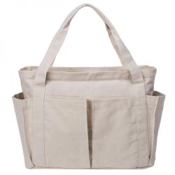 Gelory Multifunction Large Capacity Canvas Weekend Shoulder Bag Work School Book Handbag Tote Bag for Women