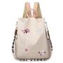 CCF404 New Fashion Flower Embroidery Backpack Fashion Women Oxford Cloth Large Capacity Ladies Backpack Tote School Bags