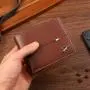 Hot Selling Men's Waterproof PU Leather Wallet Casual Short Bank Credit Card Holder and Change Bag Cross-Border Hot Item