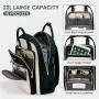 LOVEVOOK wholesale custom quilted 15.6 17 casual sports laptop travel backpack bag with usb charging port for women school work