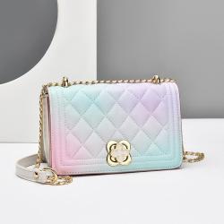 2024 New Bags for women Fashion Simple Temperament Women's Chain Shoulder Bag Portable with Single Strap for Ladies