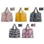 Custom Pocket Square Shopping Bag Environment Eco-friendly Folding Reusable Portable Shoulder Handle Bag for Travel Grocery