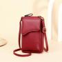 XL116  Korean New Version Women's Mobile Phone Bag Wholesalers Large Capacity Shoulder Bag Ladies Mini Bag