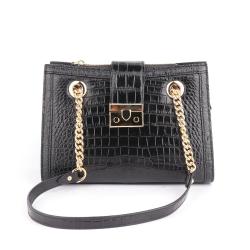 Luxury Classic Design Competitive Price Women Genuine Alligator Crocodile Skin Leather Handbags Chain Shoulder Bags For Ladies