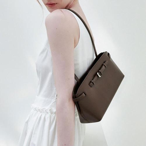 Custom Logo Vegan Leather Women Handbags Fashion Tote Vintage Shoulder Bag For Ladies