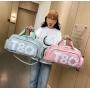 ZF080 Sports Fitness Bag Women Leisure Fashion Short Trip Bag Waterproof Oxford Cloth Shoes Warehouse Storage Shoulder Bag