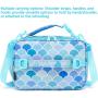 outdoor square food Cooler Bag  aluminum foil waterproof leakproof 5mm EPE foam tear resistant Color Feature  Eco Material