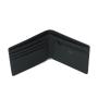 Bifold wallet customized carbon fiber PU leather men wallet