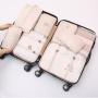 Hot Sale Travel Luggage Organizer 8 Pcs Packing Cubes Travel Bag Set Storage Bag Set Large Capacity Travel Bag