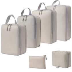 Personalized Durable Lightweight Travel Accessories 9pcs Set Luggage Storage Organizer Clothes Compression Packing Cubes